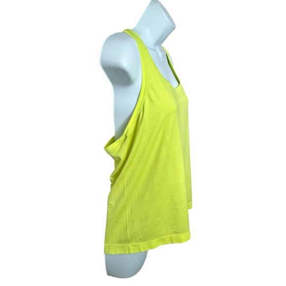 Lululemon Swiftly Tech Racerback 2.0 Sz 12 Highlight Yellow Sweat-Wicking Tee - Picture 3 of 10